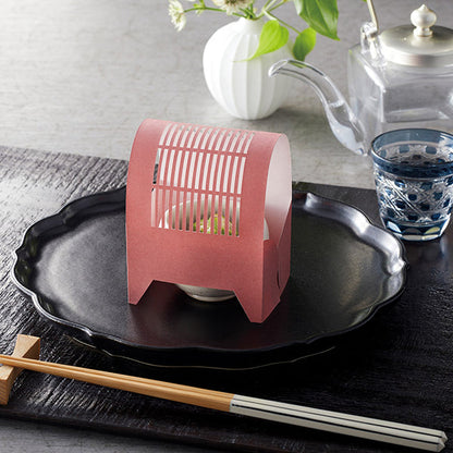 ヤマコー 虫かご飾り 弁柄色 50枚入（66844）