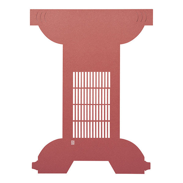 ヤマコー 虫かご飾り 弁柄色 50枚入（66844）