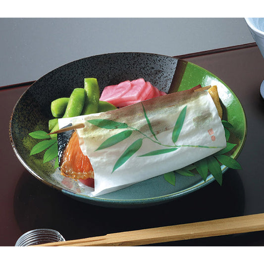 ヤマコー 四季 包み焼き紙 笹 100枚入（65812）