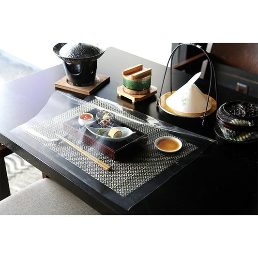 ヤマコー お膳掛け 抗菌クリアシート（小）500枚入（66699）