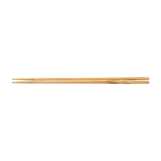 ヤマコー 炭化竹・ねじり菜箸（並）（08701）