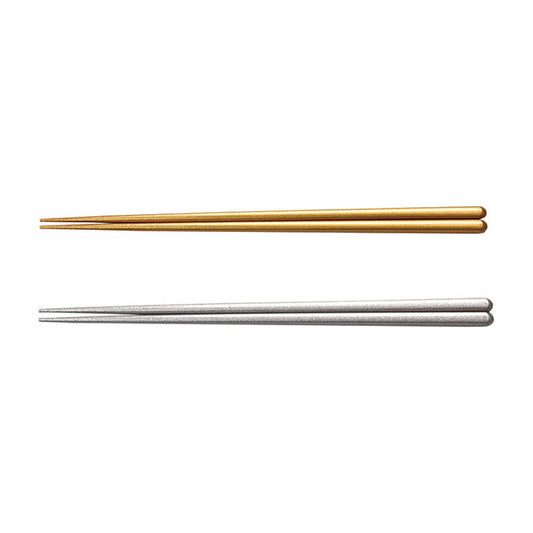 ヤマコー 食器洗浄機対応木箸・銀（15565）