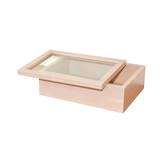 ヤマコー フードBOX のせ蓋仕様 ナチュラルグレー 大（43665）