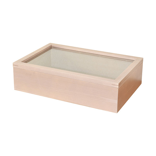 ヤマコー フードBOX のせ蓋仕様 ナチュラルグレー 大（43665）