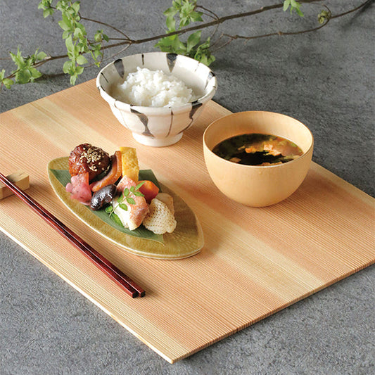 ヤマコー 杉・板膳（長角）大（32564）