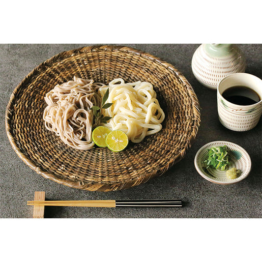 ヤマコー 黒竹・編み蕎麦ざる 尺0（11254）