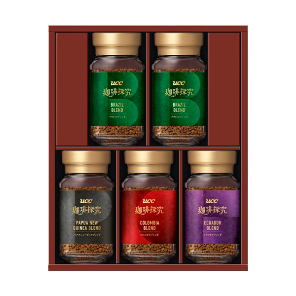 【冬ギフト】UCC 珈琲探求インスタントコーヒーギフト