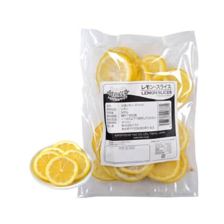 トロピカルマリア スペイン産 レモン・スライス 冷凍 500gイメージ